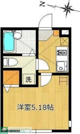 アザーレ・パッシオ生田壱番館の物件間取画像